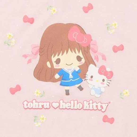 BoxLunch Gifts Tops Fruits Basket X Hello Kitty And Friends Chibi Tohru Honda Hello Kitty